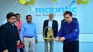 Maantic Inc Kolkata Office inauguration by Mr. Debashis Sen