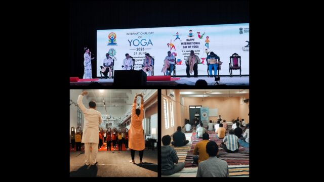 Kolkata observes the International Day of Yoga 2023