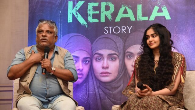 The director and actress of the film were present at the press conference, while the producer and creative director joined virtually