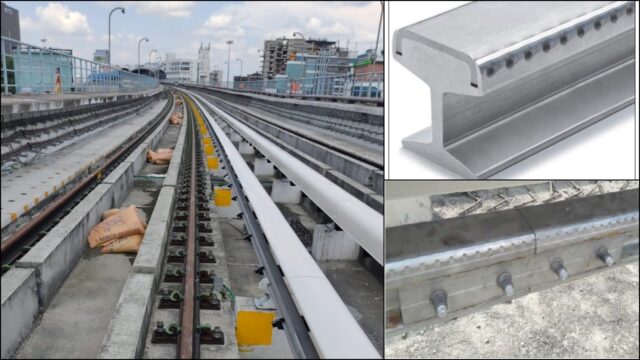 Replacement of Steel Third Rail with Aluminium Third Rail in North-South Metro (Blue Line)