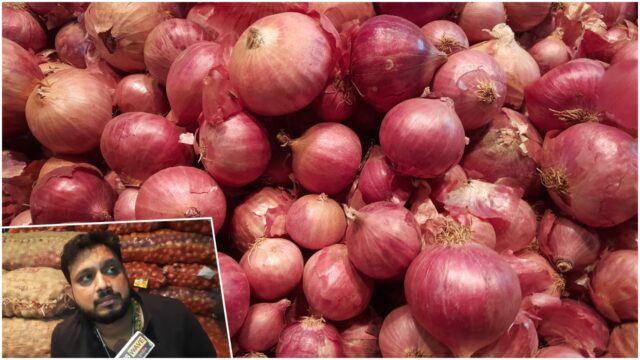 Durga Puja Rainfall Impact on Nashik's Onion Production Leads to Steep Price Hike
