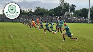 নতুন মাঠে নতুন মরসুমের জন্য অনুশীলন শুরু মহামেডান ফুটবলারদের